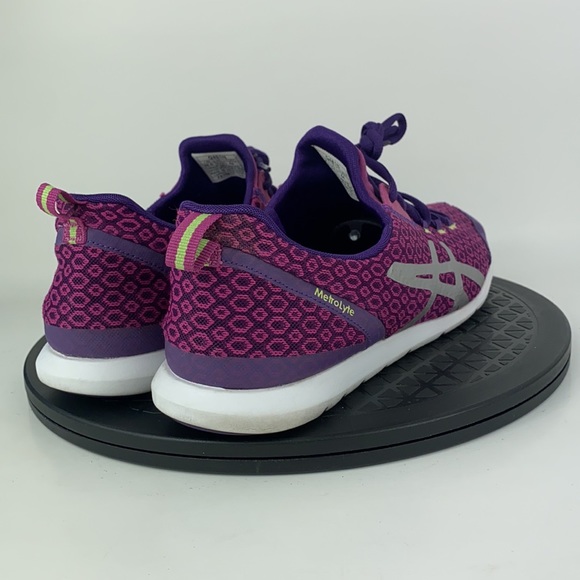 Asics MetroLyte Purple/White Athletic Running Shoes Q481N Women's Size 11.5 - Picture 5 of 12